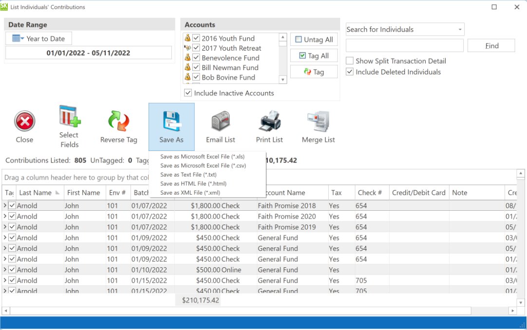 How do I export Membership and Contribution data? | Article
