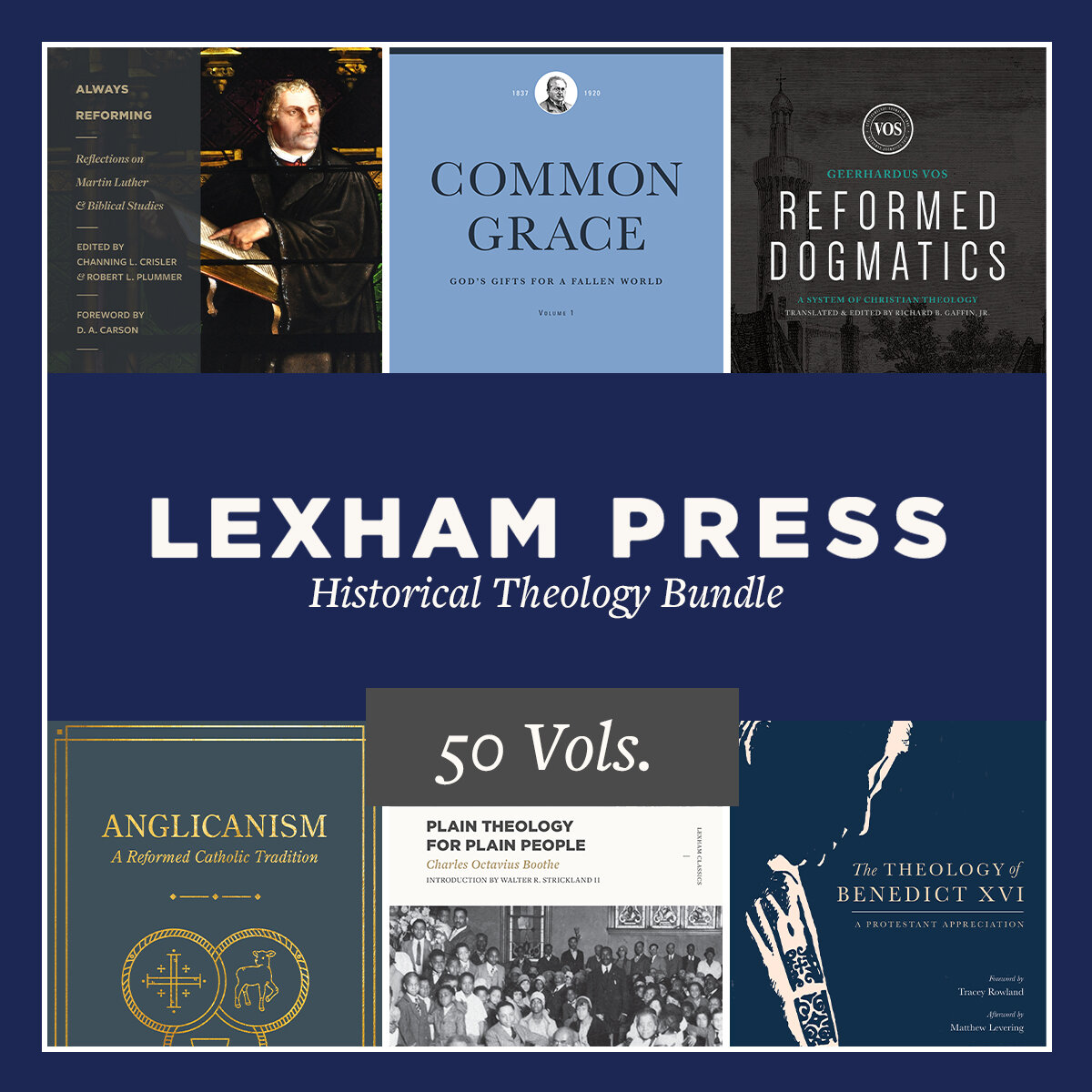 Lexham Press Historical Theology Bundle (50 vols.)