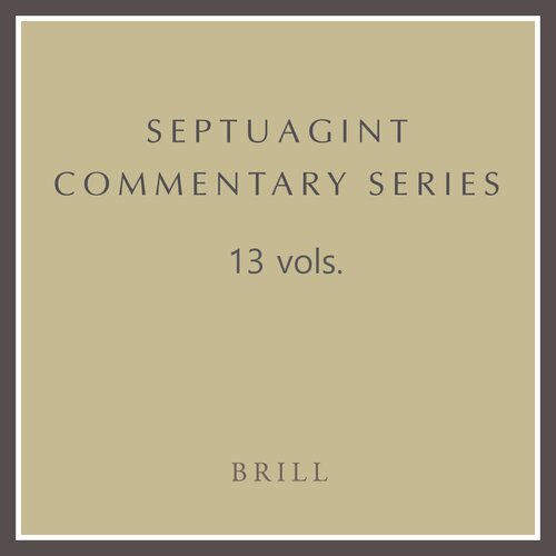 Septuagint Commentary Series | SCS (13 vols.)