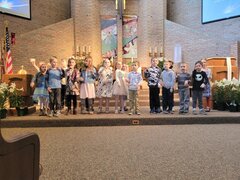 042922 First Graders Lead Chapel