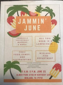 Jammin' June Flyer
