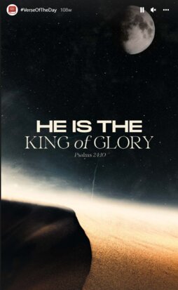 He Is The King Of Glory