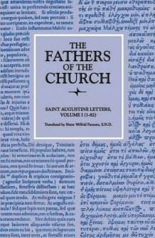 St. Augustine: Letters, vol. 1 (1–82)