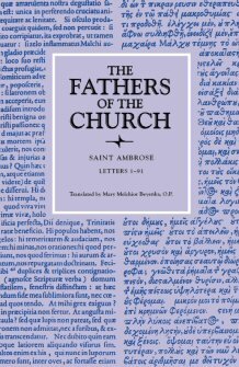 Saint Ambrose: Letters