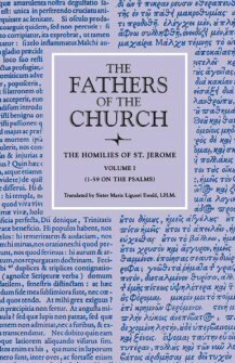 The Homilies of Saint Jerome, Volume 1 (1–59 on the Psalms)