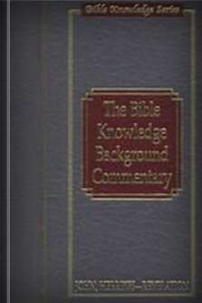 The Bible Knowledge Background Commentary: John’s Gospel, Hebrews–Revelation
