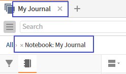 Active Notebook