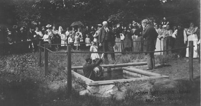 Early 1900S Baptism Anderson Campgrounds