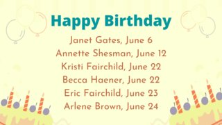 June birthdays