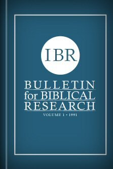 Bulletin for Biblical Research, vol. 1