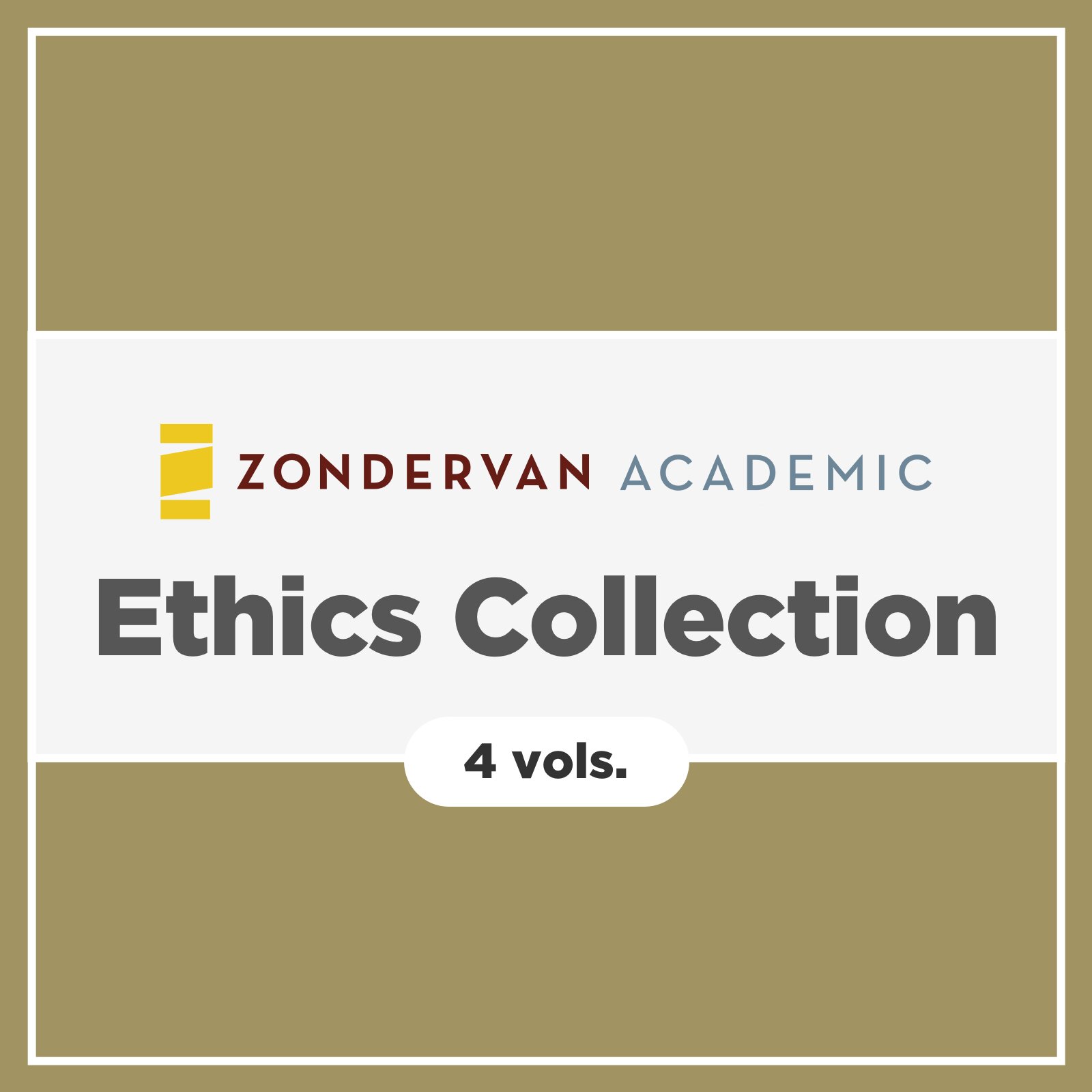 Zondervan Ethics Collection (4 vols.)