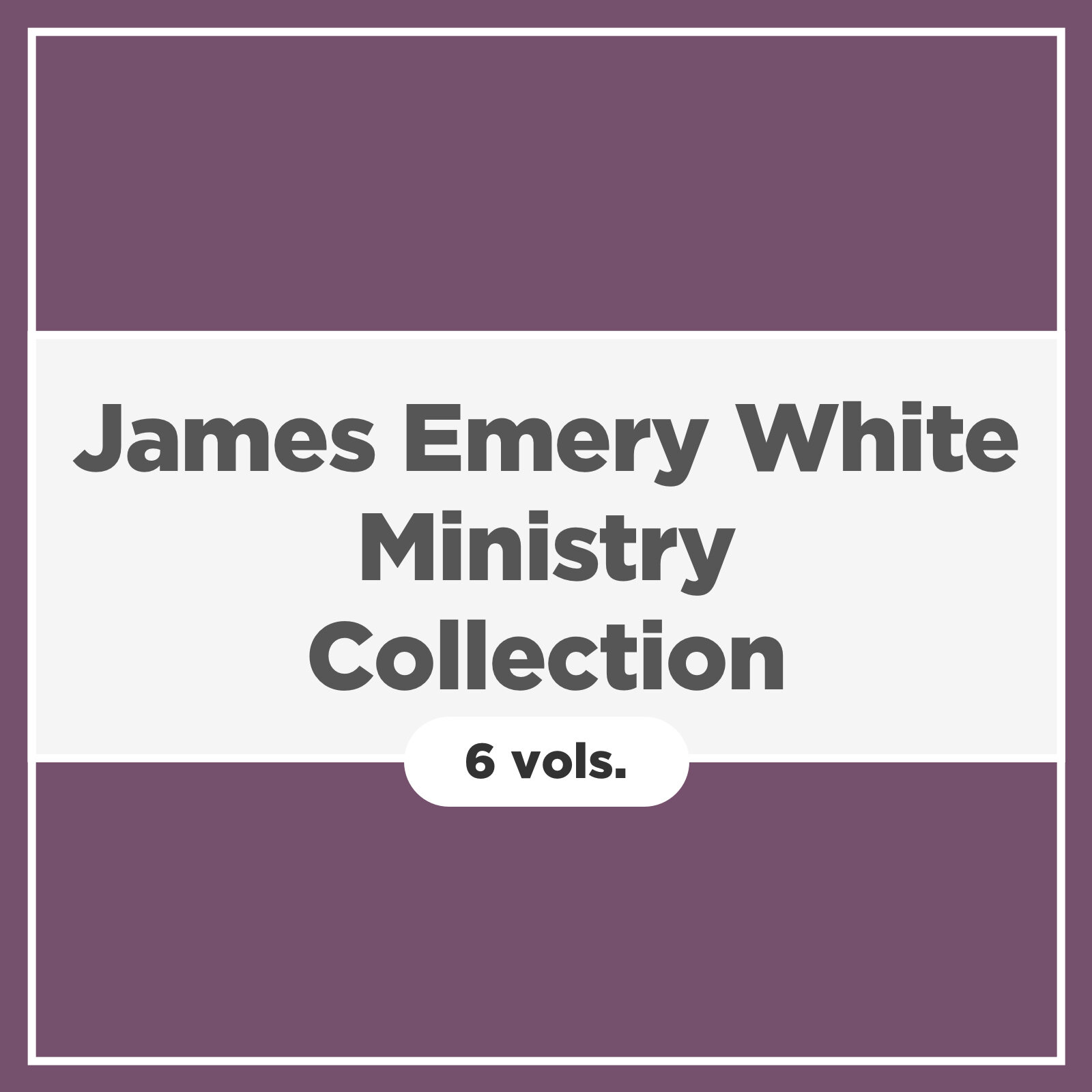James Emery White Ministry Collection (6 vols.)
