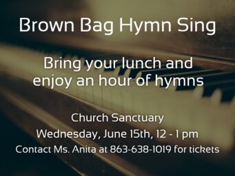 Brown Bag Hymn Sing