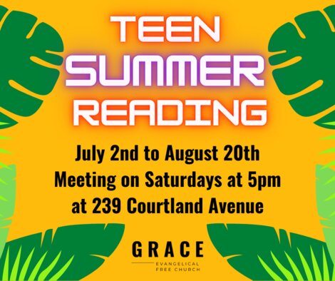 Teen Summer Book Club!