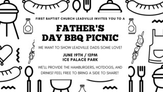 FBCL Father's Day BBQ bw