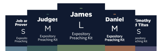 Expository Preaching Kits Logos Bible Software 2318