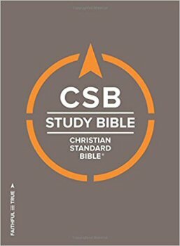 CSB Study Bible (notes only)