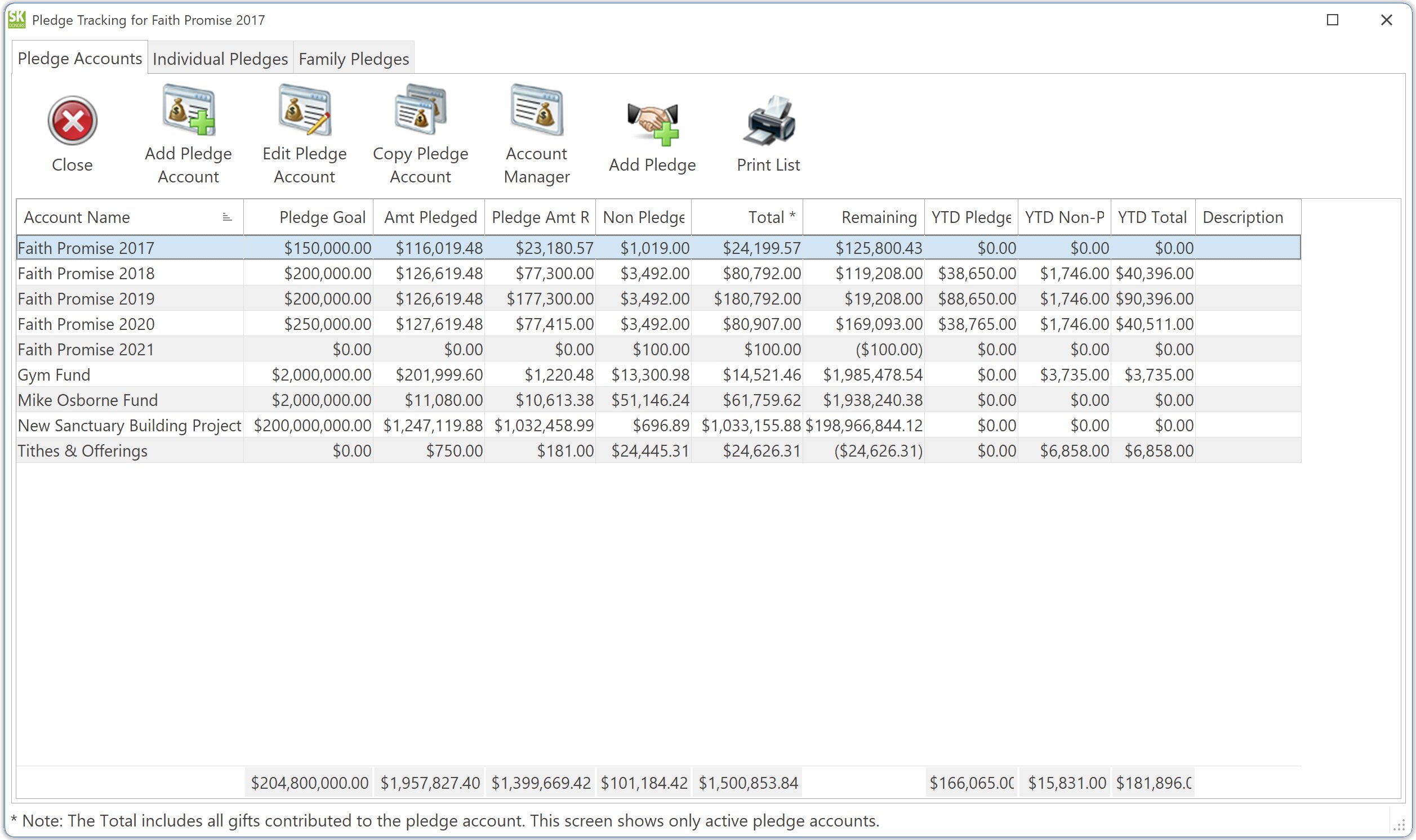 SK8 Creating a Pledge Account and Adding Pledgers