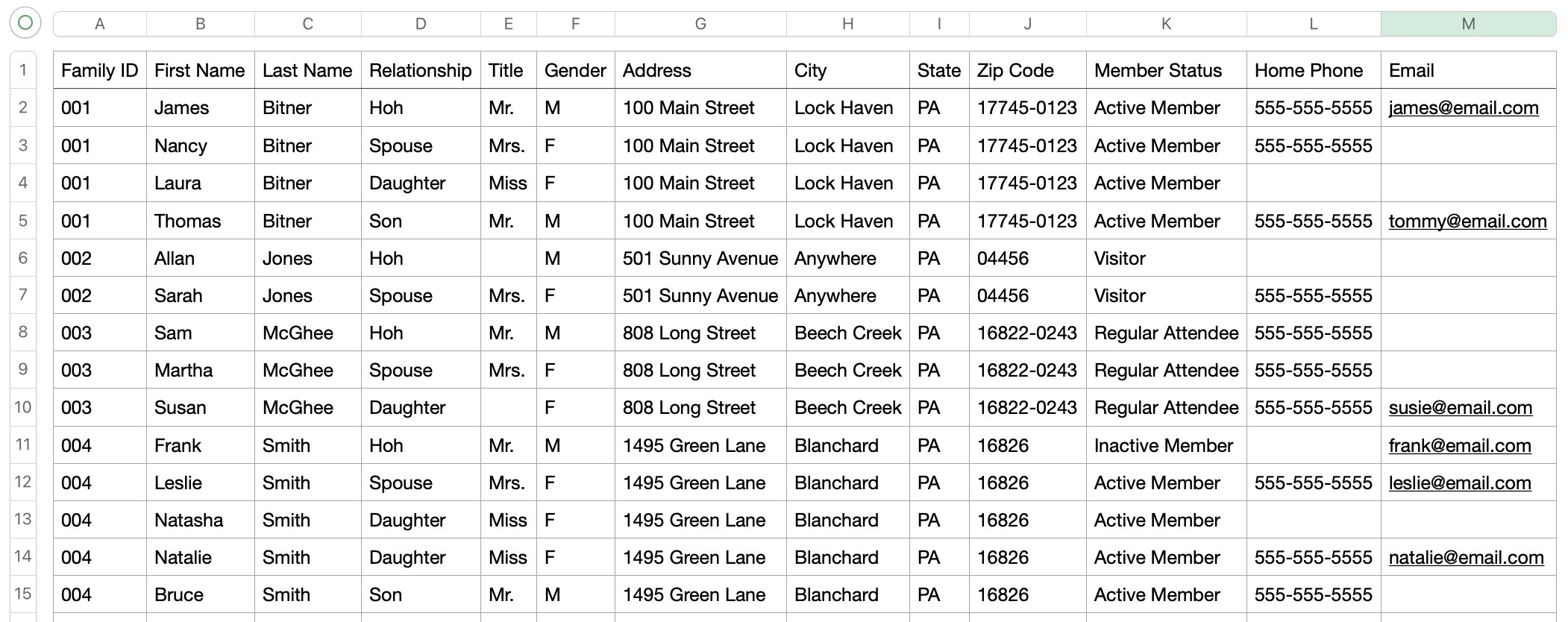 Sk8 - Importing Member Data - Getting Your Data Prepared To Import