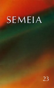 Semeia 23: Derrida and Biblical Studies
