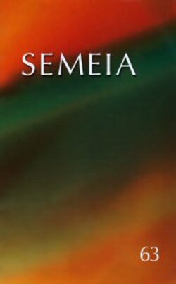 semeia an experimental journal for biblical criticism