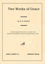 The Two Works of Grace
