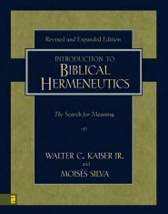 Introduction to Biblical Hermeneutics