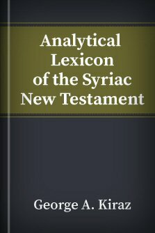 Analytical Lexicon of the Syriac New Testament