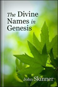 The Divine Names in Genesis