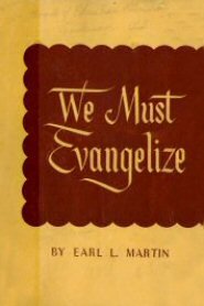 We Must Evangelize