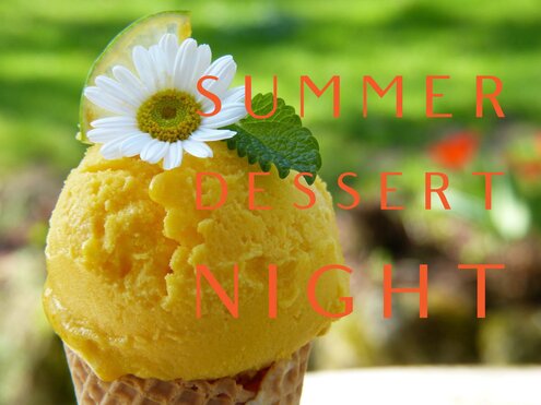 women's summer dessert night women's summer dessert night