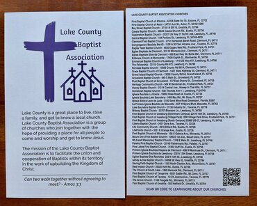 Church List Flyer