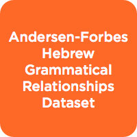 Andersen-Forbes Hebrew Grammatical Relationships