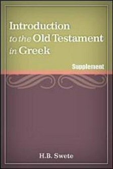 An Introduction to the Old Testament in Greek: Letter of Aristeas in Greek