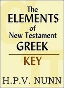 Key to the Elements of New Testament Greek