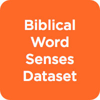Biblical Word Senses Dataset