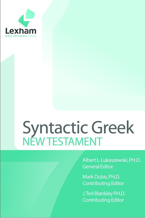 Lexham Syntactic Greek New Testament and Dataset