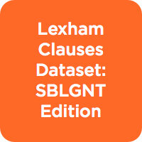 Lexham Clauses Dataset: SBLGNT Edition