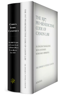 The 1917 Code of Canon Law in English & Latin (2 vols.)