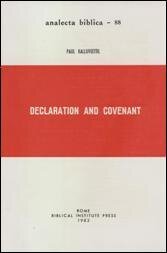 Declaration and Covenant