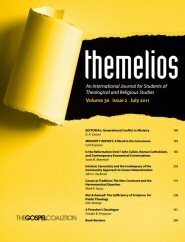 Themelios: vol. 36, no. 2, August 2011