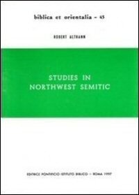 Studies in Northwest Semitic