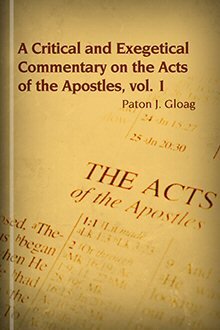 A Critical and Exegetical Commentary on the Acts of the Apostles, Volume I