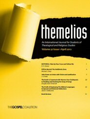 Themelios: vol. 37, no. 1, April 2012