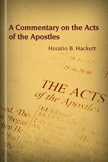 A Commentary on the Acts of the Apostles