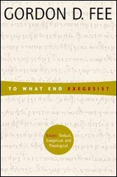 To What End Exegesis?