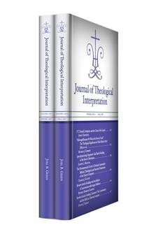 Journal of Theological Interpretation, vol. 1