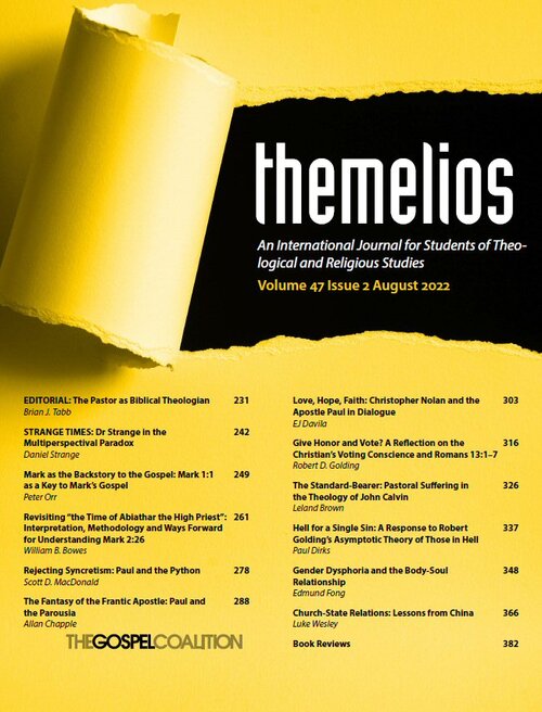 Themelios: Volume 47, No. 2, August 2022