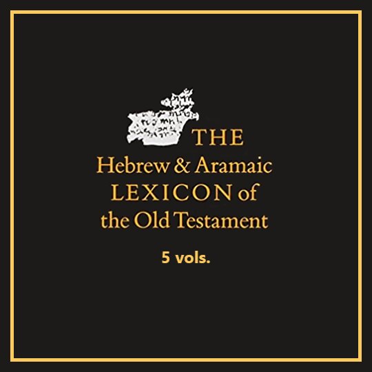 Hebrew and Aramaic Lexicon of the Old Testament | HALOT (5 vols.) - Verbum