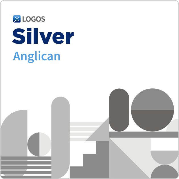 Logos 10 Anglican Silver